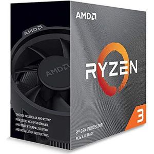 AMD Ryzen 3 3300X processor (4C/8T, 18 MB cache, 4,3 GHz turbo snelheid)