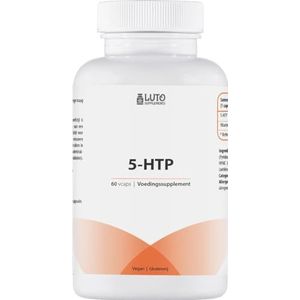 5-HTP - Griffonia - 375mg - Waarvan 20% 5-HTP (75mg) - Vitamine B6-60 capsules - Luto Supplements