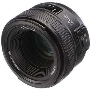 YONGNUO YN 50mm F1.8 Standaard Prime Lens Grote Diafragma Auto Handmatige Focus AF MF voor Nikon DSLR Camera's