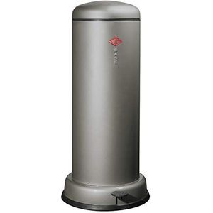 Wesco AfvalSMLR Big Baseboy Afvalbak, Roestvrij Staal, Grafiet, 38 x 38 cm
