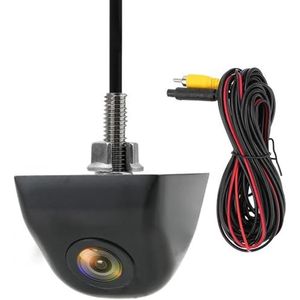Auto Achteruitrijradarcamera 12V 170 Graden Groothoek Auto Achteruitrijcamera Beeld Nachtzicht Back-up Waterdichte Camera Reverse Camera(Black)