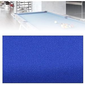 Pooltafel Vilt, Biljartdoek Met 7ft/8ft/9ft/11ft, Snooker Tafelkleed Vilt, Indoor Sport Spel Tafelkleed, 4 Kleuren Naar Keuze (Color : Blue, Size : 7ft)