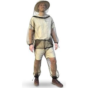 Muggenpak Unisex | Klamboe Pak voor Insectenbescherming – Jas & Broek in Netstof – Outdoor Kleding Tegen Muggen