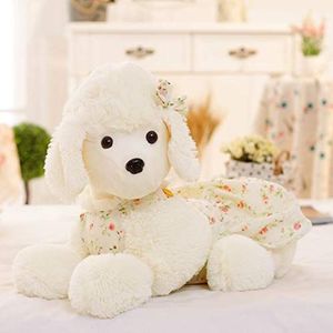 Leuke poedel hond pop creatieve gift grote poedel knuffel kinderen gift 50 cm A