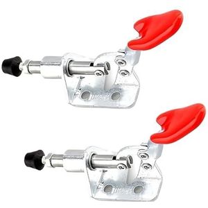 Tuimelklem 4 STKS Quick Release tuimelklem 45KG 100LB Klemkracht Push-Pull Klemmen 16mm Plunjer Slag Verticaal Type voor Kast, Dozen Case