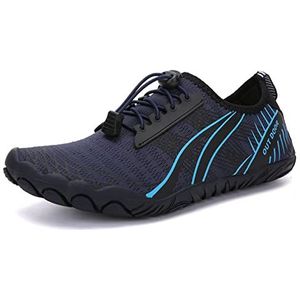 Sneldrogende waterschoenen for dames heren, wandelschoenen op blote voeten schoenen strandzwemschoenen volwassen kreekwaadschoenen for water (Color : Blue, Size : 39 EU)
