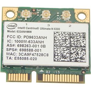 Intel 633ANHMW 802-11abgn WLAN WiFi-kaart 698588-001