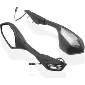 Motorfiets zijspiegels Voor S1000RR 2019 2020 2021 2022 Zwart Links Rechts Motorfiets Achteruitkijkspiegels Richtingaanwijzers Licht Achteruitkijkspiegel