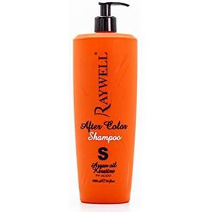 Raywell - SHAMPOOINGS - Shampoo Argan + Keratine Gekleurd Haar 1000 ml