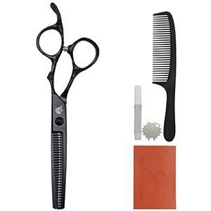 6.0 Inch Haar Knippen Schaar Dunner Scharen Kapper Accessoires Professionele Kappers Schaar Kit Kapper Salon Haar Tools Styling Tondeuse (Maat : Dunningschaar)