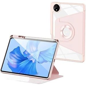 360° Rotatiehoes Geschikt for Huawei Matepad 11.5S/11.5""S 2024 Matepad Air 11.5 Magnetische hoes Roterende afneembare achterkant(Pink,Matepad 11.5""S 2024)