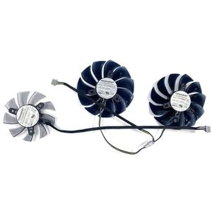 Videokaart DIY-ventilator voor kleurrijke iGame voor GeForce RTX 2080 Ti 2070 2060 GTX 1660 1660Ti T129215SU PVA080E12R 75MM 90MM GPU-ventilator(2PCS)