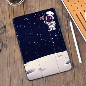 LIUJUNH Leuke Astronaut iPad Case Met Potlood Houder Voor iPad Air 4 Case Voor iPad Mini 6 8e 9e Generatie Case Voor iPad Pro 12.9 inch