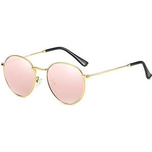 Klassieke Ray Cut-zonnebril for dames Gepolariseerde modebrillen Ronde zonnebril for heren UV-bescherming (Kleur : 3)