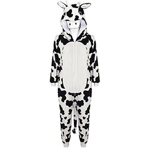 A2Z 4 Kids Dier Onesie Voor Kinderen Meisjes Jongens Super Zacht Kostuum Voor Kinderen - E.S Cow 3-4