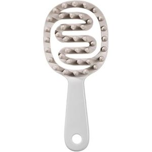 YOUDING Hoofdhuid Massager Borstel, Massager Borstel Hoofdhuid, Kalme Kroon Lange Handvat Massager Kam, Harmonieuze Hoofdhuid Witte Hoofdhuid Scrubber, Zachte Tanden Ontwerp Lange Handvat Massager Kam