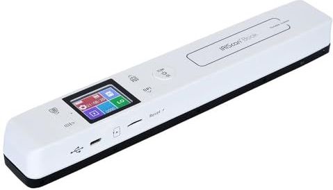 IRIScan Boek 7: handscanner | documentenscanner A4 | Scannen naar Word, PDF, XLS | SD-kaart | scannen via USB | Win Mac