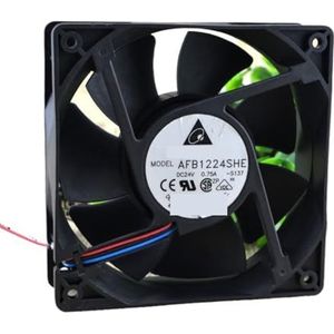 AFB1224SHE 12038 12cm 24V 0.75A Luchtstroomkoelventilator, voor converters, servers en industriële toepassingen