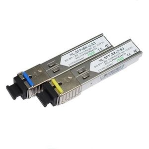 Connector 1310nm/1550nm 3KM SM SFP 1000BASE 1.25G WDM SC/LC 3KM (2 paar SC)