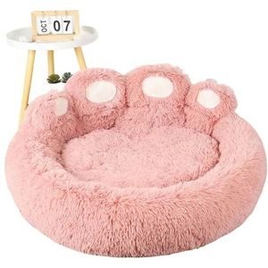 MdybF Hond Bed Huisdier Hond Slaapbanken Voor Kleine Honden Warme Accessoires Grote Hond Bed Mat Huisdieren Kennel Wasbare Pluche Medium Mand Puppy Katten Levert-Pi-S 50Cm