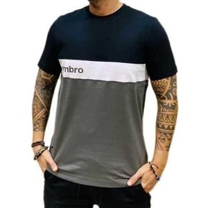 Umbro Heren Sportwear 66211U LT8 T-shirt met korte mouwen Zwart, Maat XL