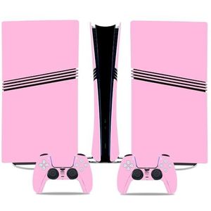 Anti Kras Voor PS5 PRO Skin Digital Edition Console En Controller Vinyl Cover Skins Wraps Krasbestendig, Compatibel Met Voor PS5 Digital Edition Pro 45909 Geen Schuimvorming