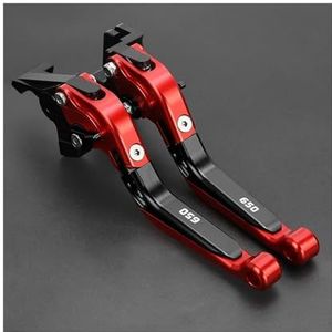 SPAMFAFGHQ Voor SUZUKI SV650 SV 650 SV650X SV 650 X 2016 2017 2018 2019 2020 2021 2022 Verstelbare, Uitschuifbare En Opvouwbare Rem-koppelingshendels(Red Black)