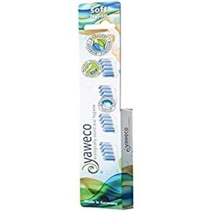 Yaweco Eco Tandenborstel Heads Soft Refill Pack van 4