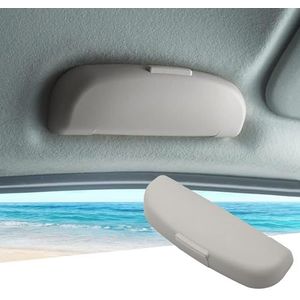 Autobrillenkoker, zonnebrilhouder voor BMW 3-serie G20 2019-2023, ABS autozonneklep opbergdoos, organizer, zonnebril, B/zwart