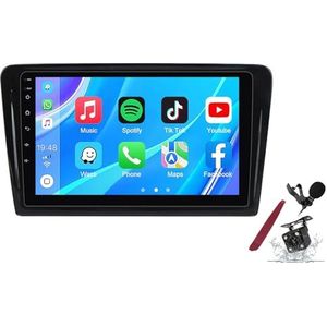 Android 14 Autoradio Sat Navi voor VW Santana (2013-2017) 9 Inch Touchscreen Multimedia Speler met Draadloze Carplay GPS Navigatie FM RDS Bluetooth 5G-WiFi SWC DSP,M600s