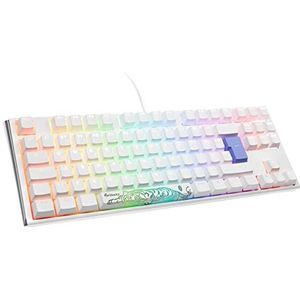 Ducky - One 3 Classic Pure White - Gaming-toetsenbord - TKL - RGB-verlichting - PBT-kunststof