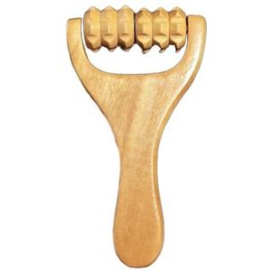 Ontspannende Houten Roller Massager Draagbare Massage Apparaat Handheld Full Body Massage Tool voor Thuisgebruik
