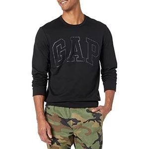 Gap Heren V-lw Db Fleece Hooded Sweatshirt, Zwart, M