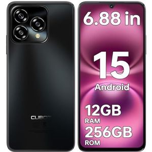 CUBOT A40 Smartphone Android 15, 6,88 inch 120 Hz mobiele telefoon, 12 GB + 256 GB/1 TB mobiele telefoons en smartphone, 48 MP + 16 MP mobiele telefoons, 5100 mAh accu, 4G Dual SIM/NFC/Face ID/OTG/GPS