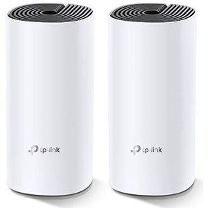 TP-Link Deco M4 Whole Home Mesh Wi-Fi System, Seamless and Speedy Up To 2800 Sq ft coverage, Work with Amazon Echo/Alexa, Router and Wi-Fi Booster Replacement, Parent Control, Pack of 2