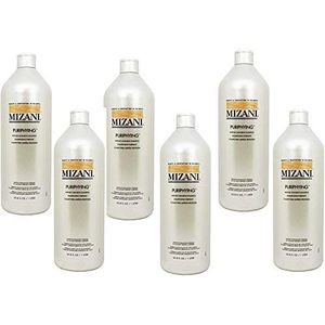 Mizani Puriphying Intense reinigingsshampoo, 6 stuks (6 x 1 l)