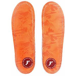 Footprint Insole Technology Kingfoam Orthopedische inlegzolen, Orange Camo, maat 11/11,5