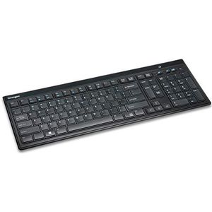 Kensington Slank bedraad toetsenbord (K72357USA): Wireless Keyboard (Zwart)