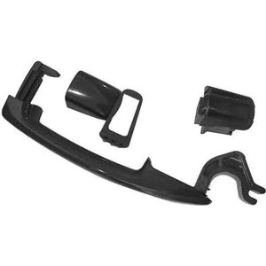 Zwarte Auto Exterieur Deel Deurgrepen Voor Peugeot Voor Expert Voor Partner 2007-2016 Voor Achter Links Rechts Vervanging 9681732188(Rear left)