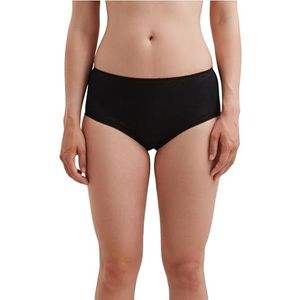 DILLING Merino slip voor dames - Bio ondergoed van merinowol Zwart 38