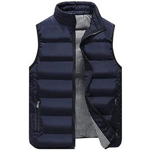 Premium herenvesten Mouwloos jack Herfst- en winterkatoenen vest Verdikt warm vest, comfortabel casual vestgilet