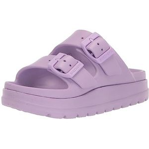 Skechers Kids Girls Foamies Cali Platty-Warm Bay Sandal Sneaker, Lavender, 1 Little Kid