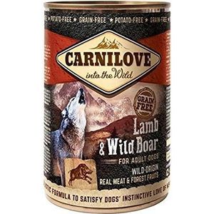 Carnilove Wild Meat Lamb & Wild Boar natvoer voor honden, 400 g, 400 g