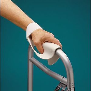 Rolyan A7673 Walker Splint voor linkerhand, comfortabele rollator padding voor beperkte handmobiliteit en functie, groot