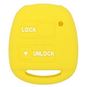 BROVACS Siliconen Cover Protector Case Skin Jacket geschikt voor TOYOTA LEXUS 2 Button Remote Key Fob CV2421