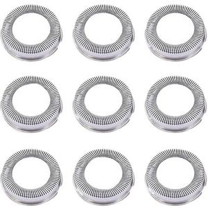 Reservekoppen SH30 (6 stuks) voor scheerapparaten serie 3000, 2000 en 1000 | PowerCut messensysteem compatibel met scheerapparaten S738, S1560, S3xxx en S1xxx (9 stuks)