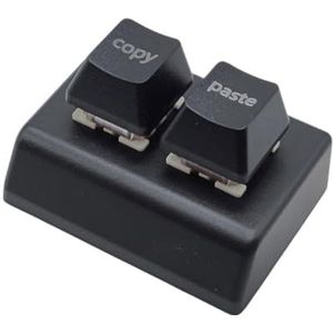 Kalttoy Mini USB Corded Gaming Toetsenbord met 2 Programmeerbare Sleutels, Kleur Backlit voor Spel