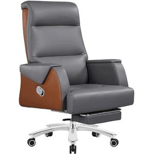 Bureaustoel Bureaustoelen met hoge rugleuning Verstelbare hoek 90-135° Ligstoel Draaiend en hefbaar met pedalen Bureaustoel