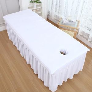 White(h),200x100cm,LDLCYCN Massage Beddengoed Microfiber Beauty Beddeksel Spa Massage Tafel Gezicht Handdoek Voor Salon Spa Therapeut Badlaken Handdoek Massage Beddeksel Machine Wasbaar