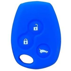 Autosleutel beschermhoes Siliconen Autosleutel Shell Cover Case Protector Holder Skin Voor Duster Voor Logan Voor Fluence Voor Clio Voor Vivaro 3 Knop Sleutel Sleutel Shell(6)